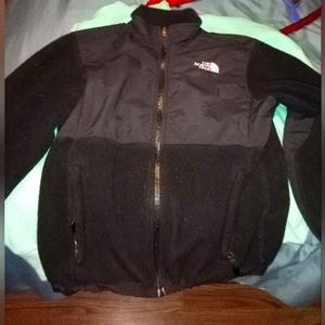 Black North face jacket Size youth large